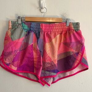 3/$20 Danskin Now Women’s Multicolor Runners Shorts XL (16-18) Athleisure